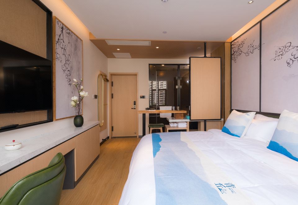 若水·廣場觀景大床房（乾濕分離+智能馬桶）