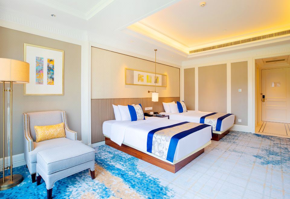 鐘山樓·園景雙床房 -盡享推窗即景