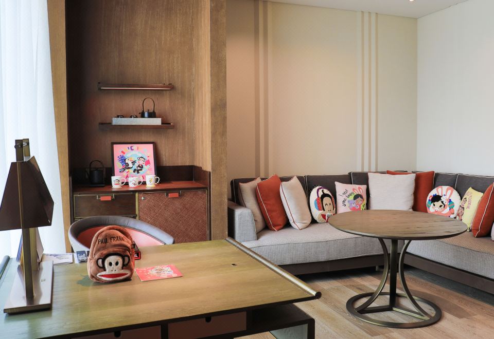 大嘴猴親子主題豪華雙床房