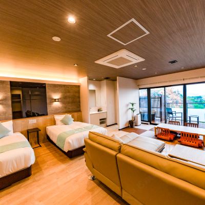 洋モダン和洋室専用テラス 信楽焼専用露天風呂付 禁煙 リブマックスリゾート宮浜温泉 Ocean クーポン