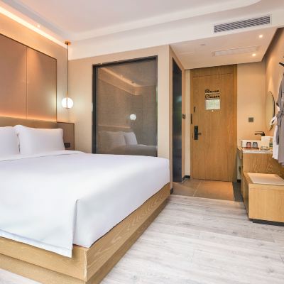 豪華大床房（記憶枕+乳膠床墊） 深圳灣熙琳那希酒店優惠