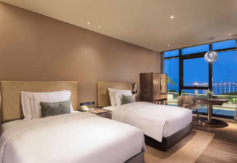 豪華海景雙床房（觀港珠澳大橋+觀海浴缸+歐瓏洗護）