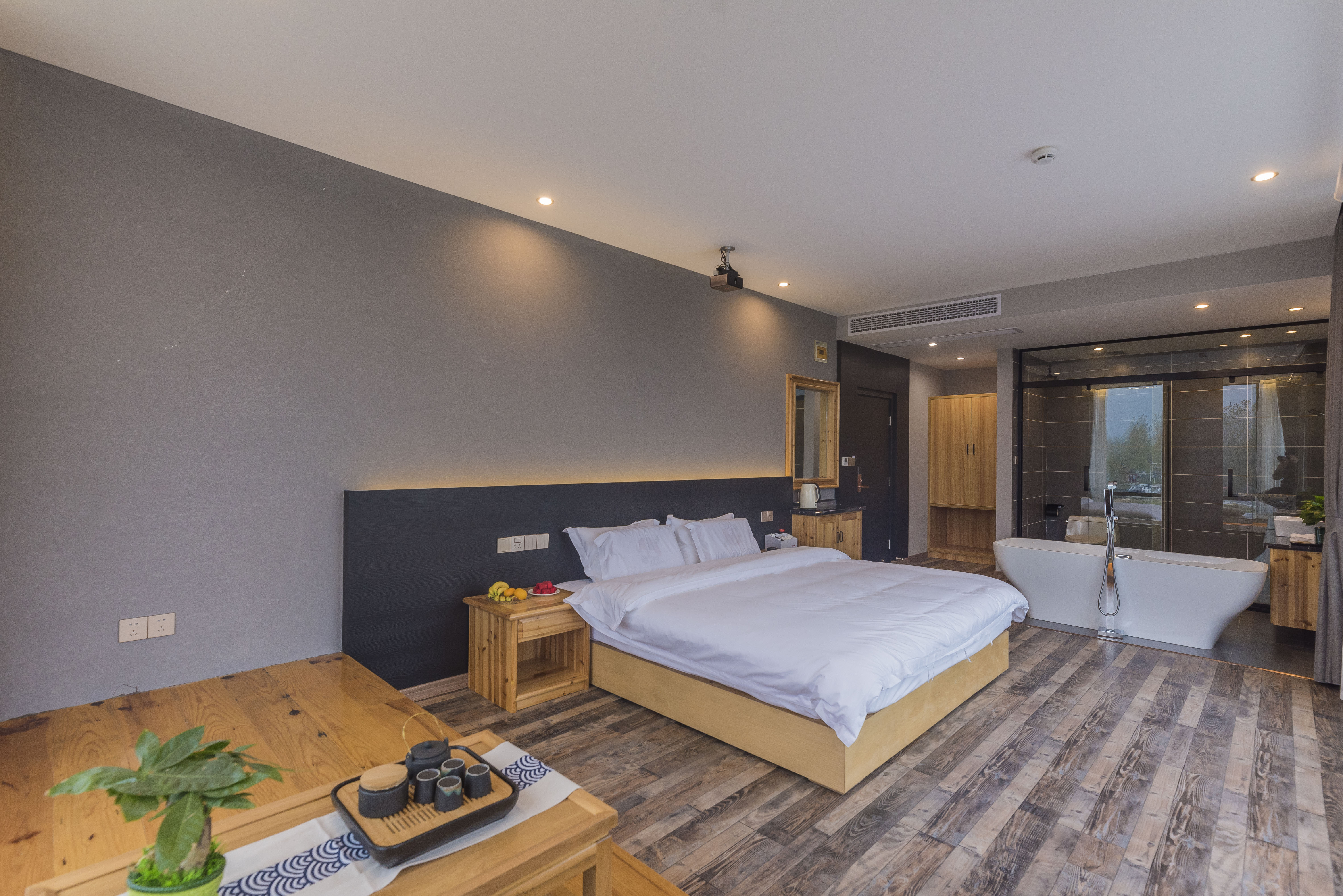 和光·270°观景大床房（榻榻米茶台）