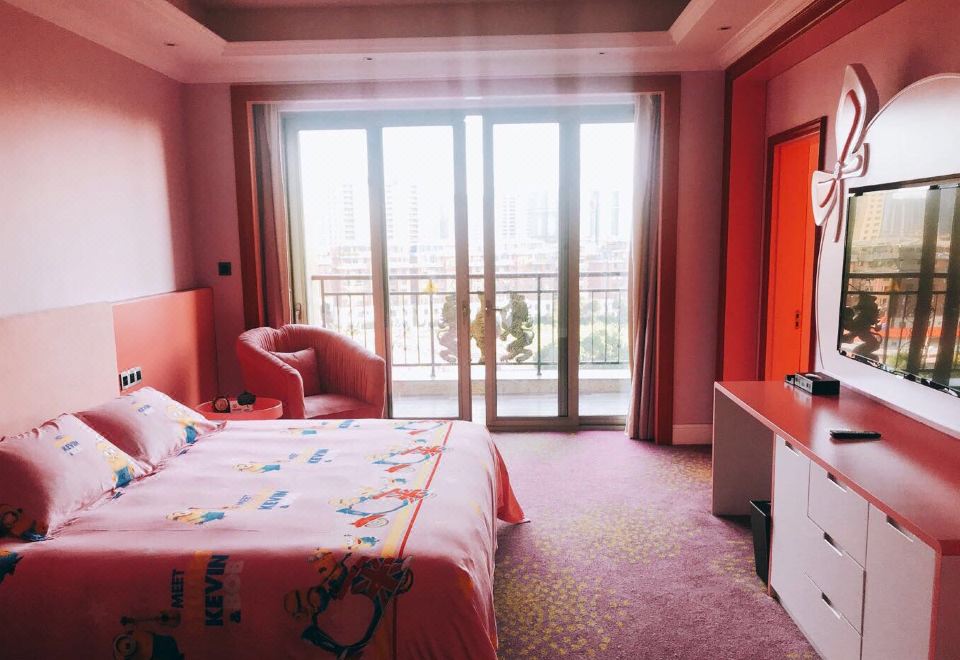 梦幻粉色公主套房