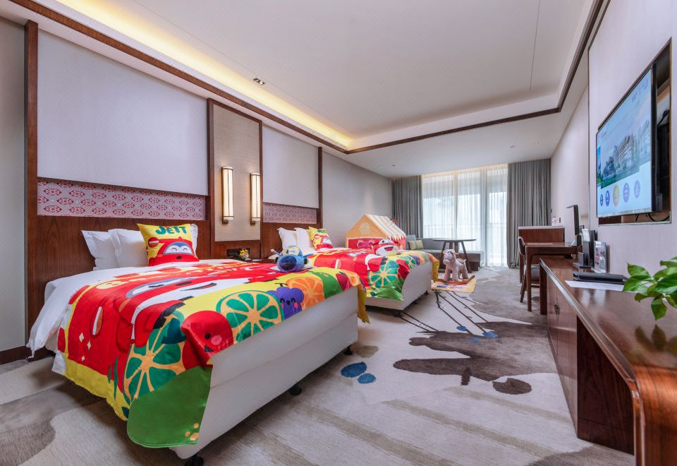 超级飞侠亲子双床房