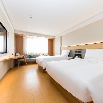 豪華雙床房【65寸電視投屏+智能客控】 全季飯店（無錫古運河火車站店）優惠