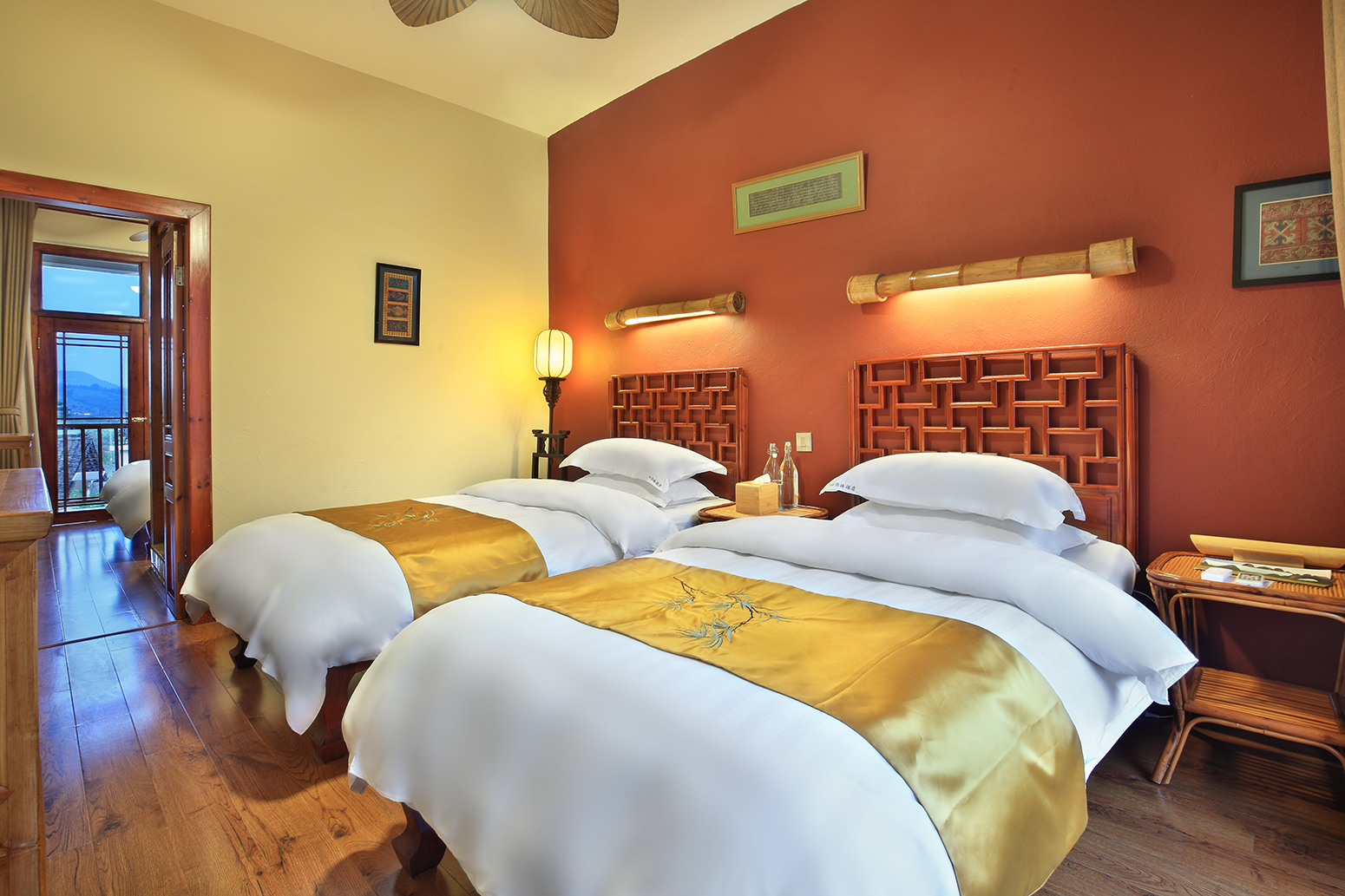 月亮山景阳台亲子房（柚林围炉煮茶+私享月亮山+古韵茶室）