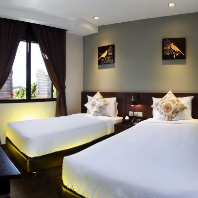 標準雙床房 檳城喬治市金栢麗飯店優惠