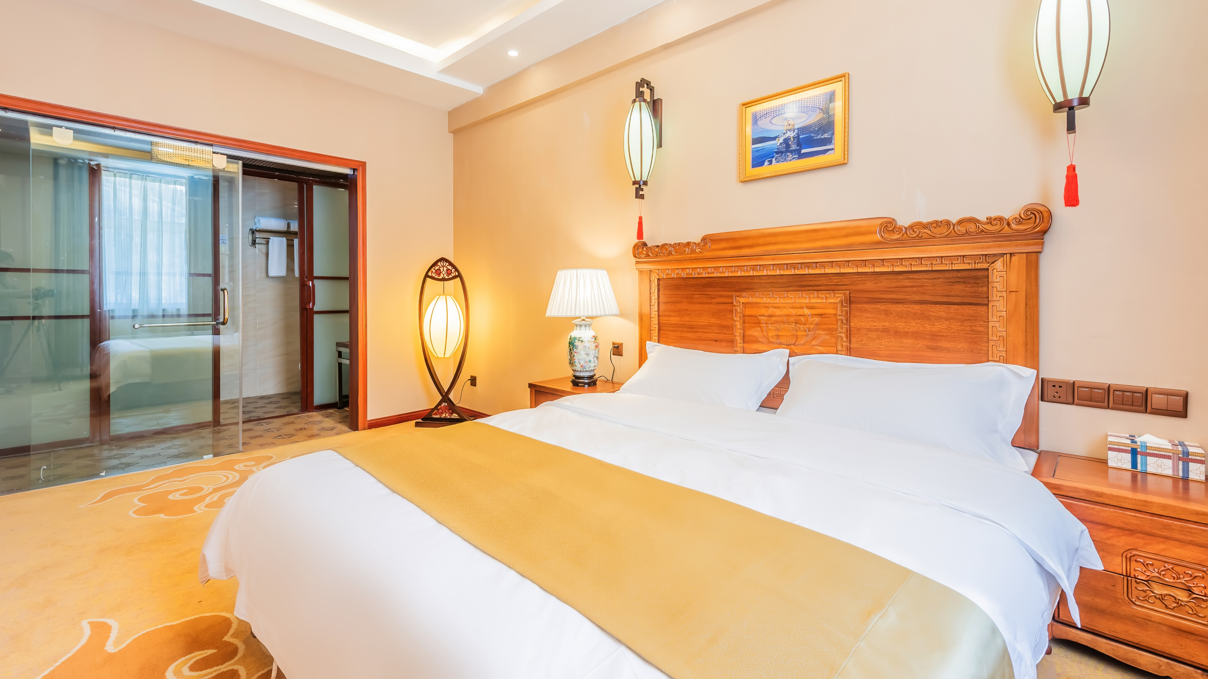 神韵豪华大床房（空调供氧）