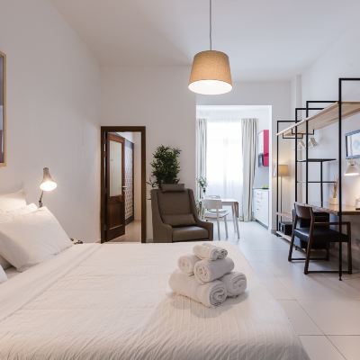Deluxe Studio with City View Two Pillows Boutique Hostel Promo Code