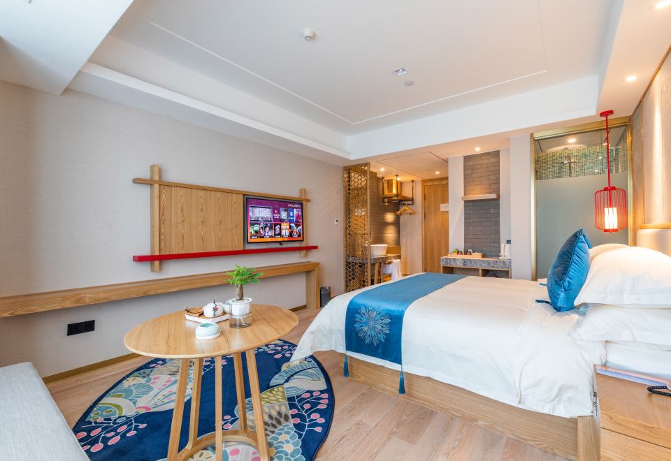 Kaiyuan Manju Hotel (Ningde Fuding Binjiang)Zero Pressure Leisure River-View Double Bed Room