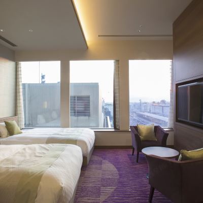 最上階スーペリアデラックスツインルーム（禁煙） ホテル京阪 京都 グランデ クーポン