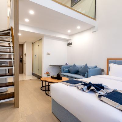 觀景loft雙床房 澳斯特酒店公寓（珠海拱北口岸店）優惠