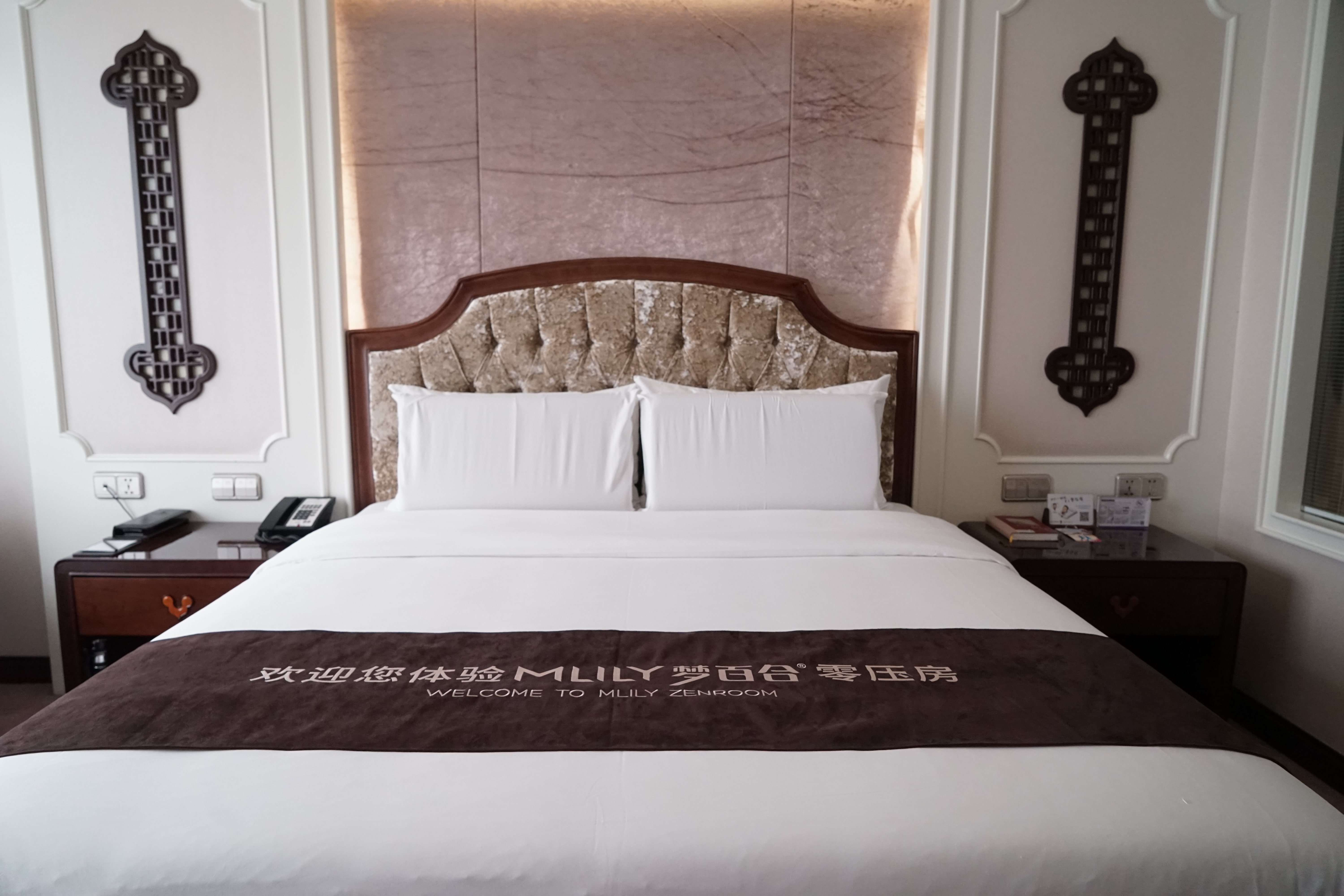 Excemon Ruian Sunshine Hotel零压豪华大床房（舒适静雅+曲径通幽+零压床垫）