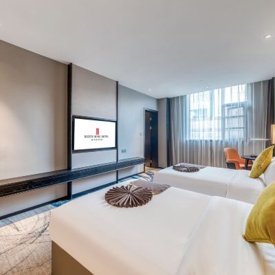 行政雙床房（零壓床墊+零壓枕+小冰箱+智能馬桶+雨淋頂噴） 麗呈東谷飯店（成都天府廣場店）優惠