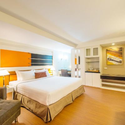 一臥室套房 曼谷素坤逸Key飯店優惠