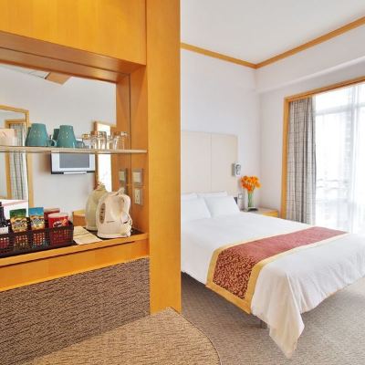 豪華大床房 香港園景軒優惠