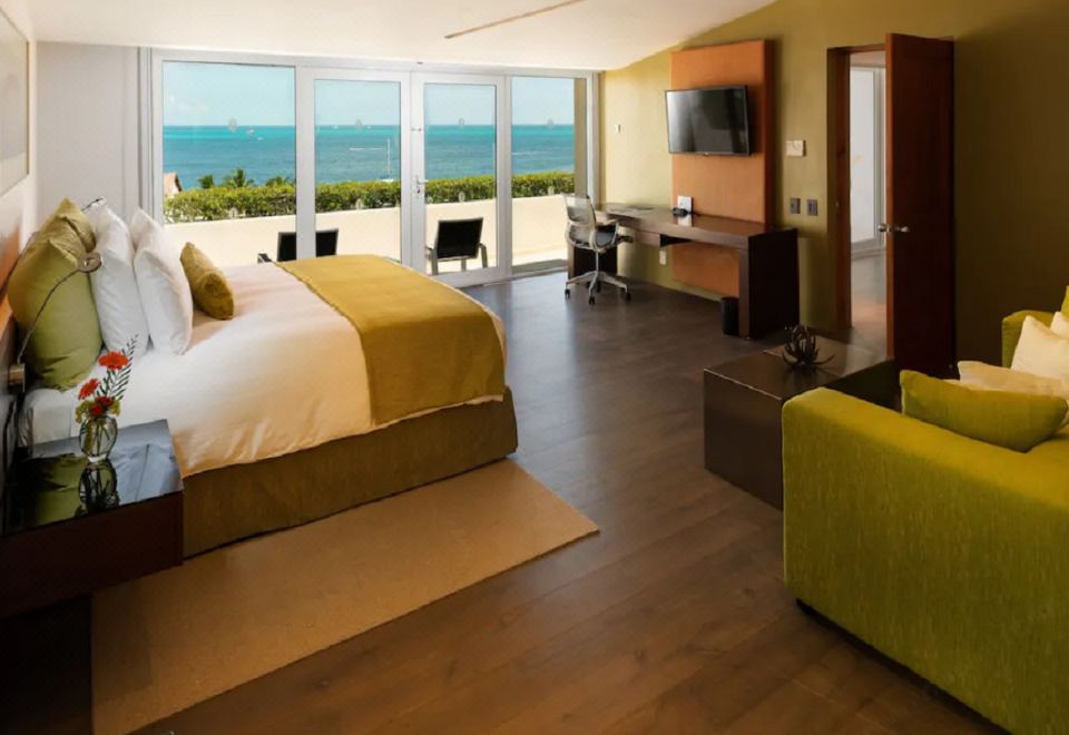 度假海濱特大床套房