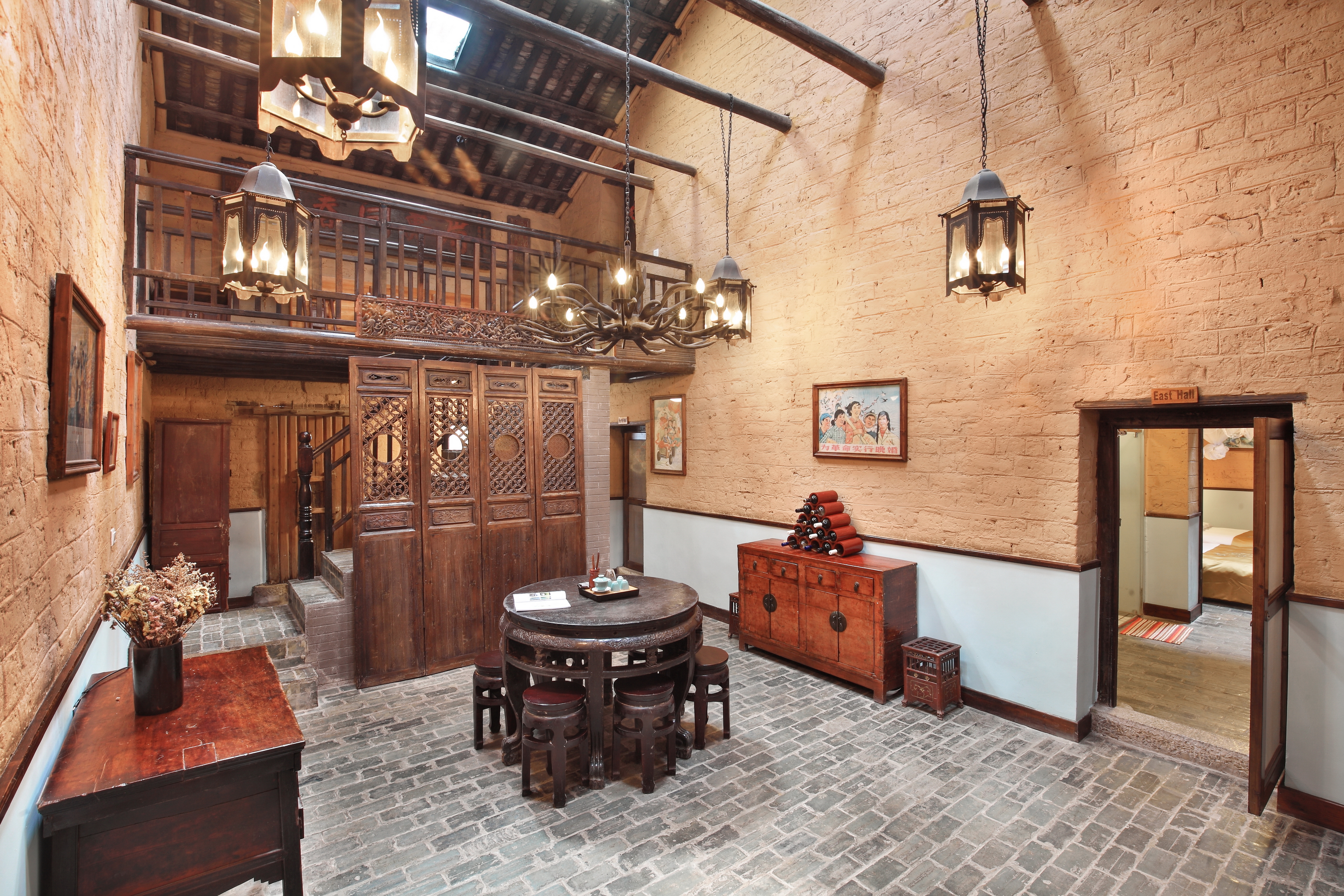 庭院亲子家庭房（柚林围炉煮茶+古韵茶室+庭院）