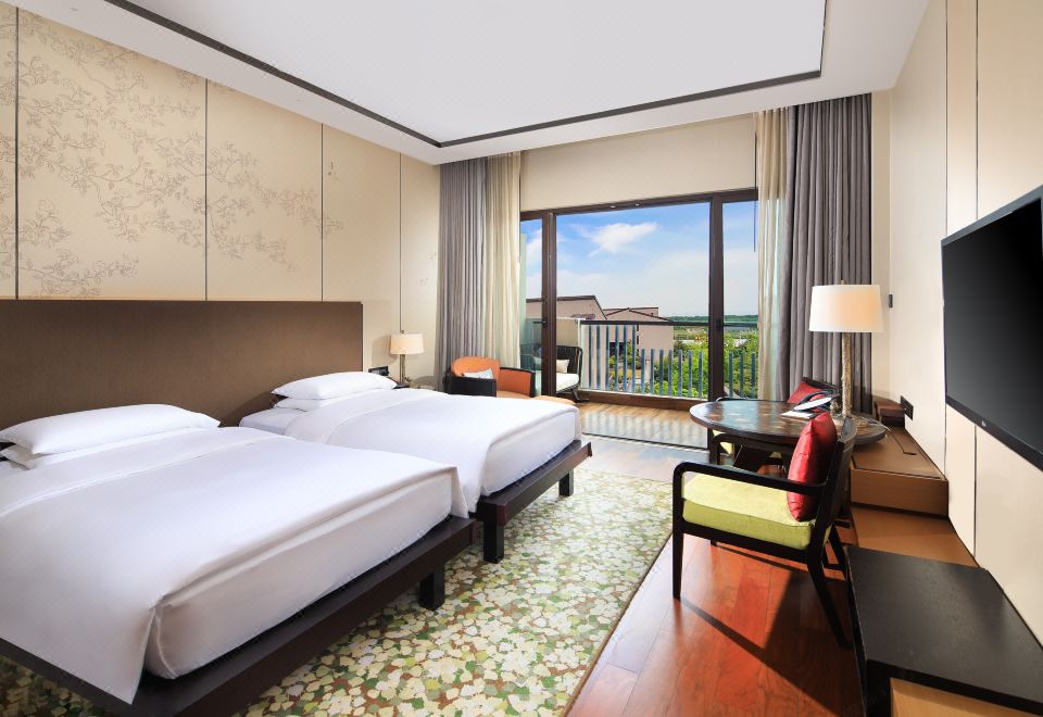 凱悅園景雙床房