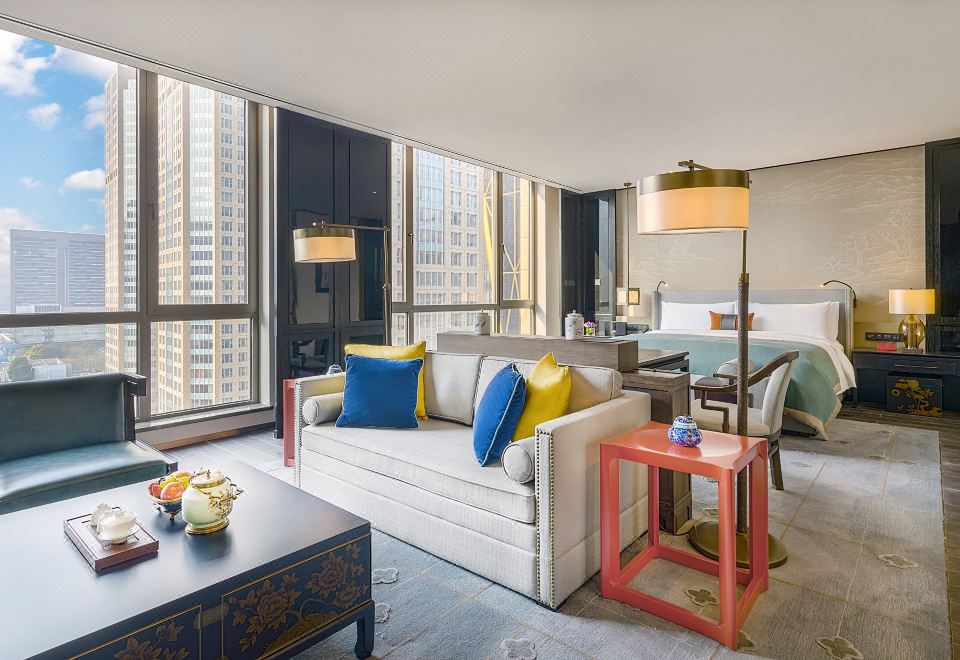 开放式大床套房