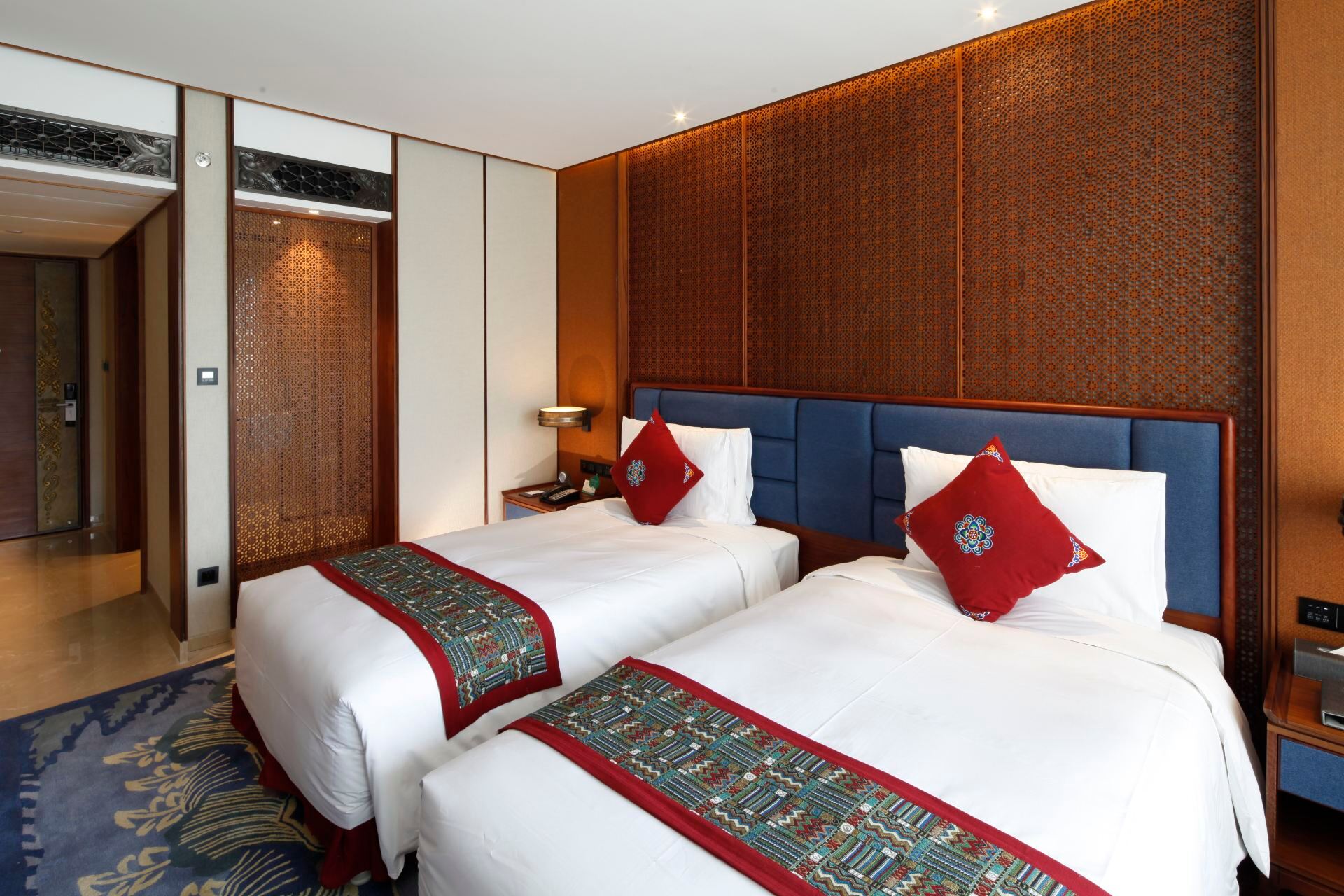 Grand House Tingyue LinzhiGuantang Cloud View Twin Room