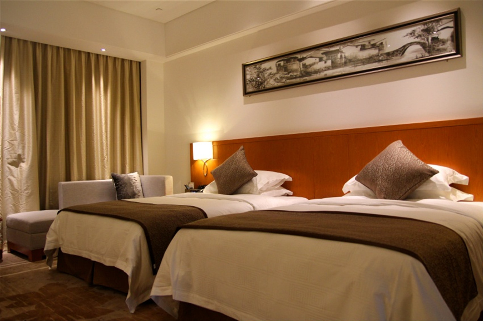 Wujiang Hotel豪華園景標間