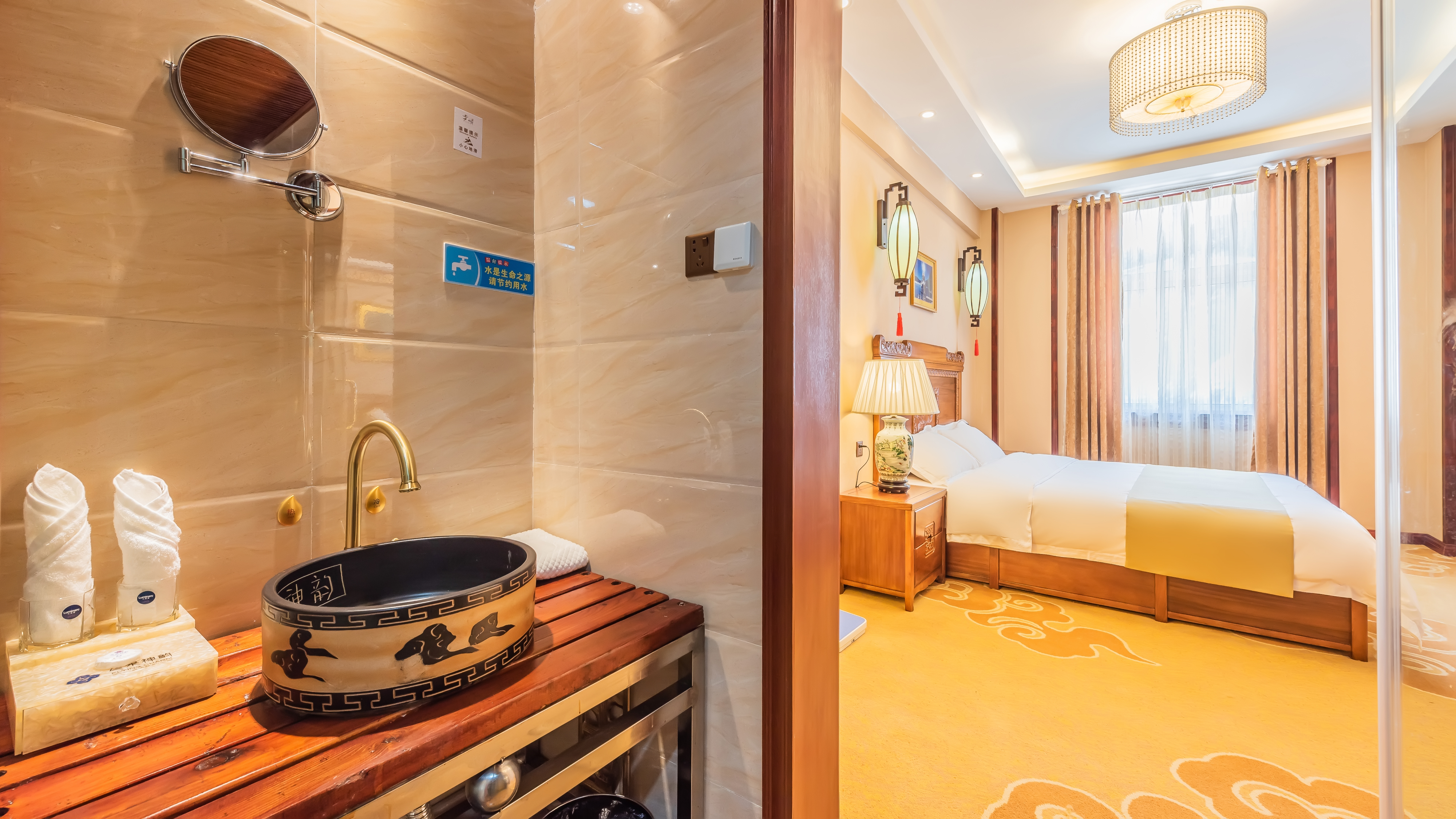 神韵豪华大床房（空调供氧）