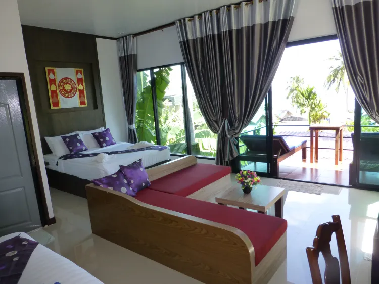 ห้องแฟมิลี่ พร้อมวิวทะเล
