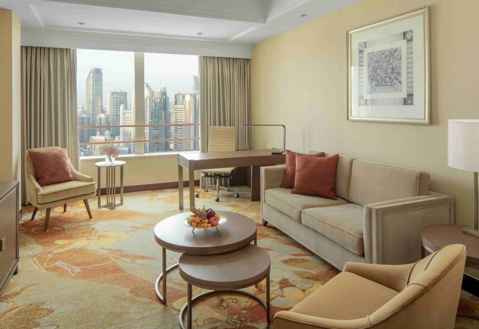 城景楼豪华套房大床