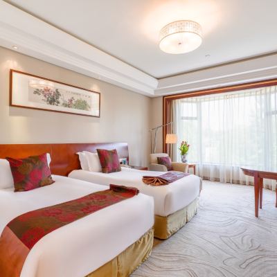 高級市景雙床房 杭州索菲特西湖大酒店優惠