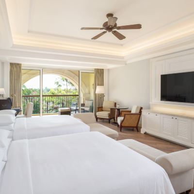 莊園景觀雙床房（2張大床） 三亞海棠灣JW萬豪度假酒店優惠