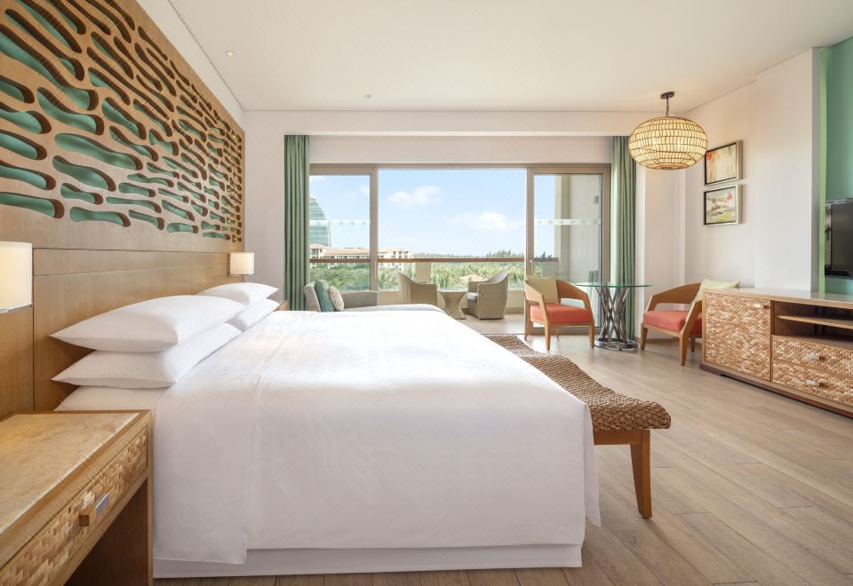 椰林海景大床房