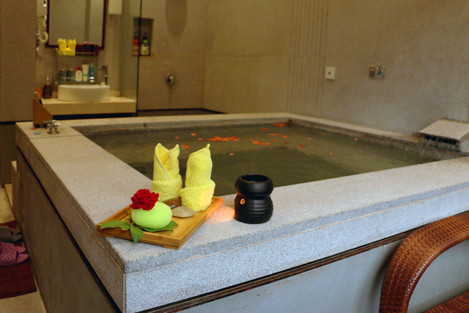 私汤至尊双床房