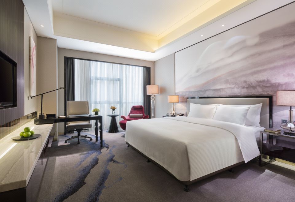 Wanda Realm WuhanExecutive Floor Double Bed Room (Tranquil Oasis)