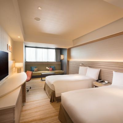 家庭雙床房 沖繩北谷希爾頓逸林度假村優惠