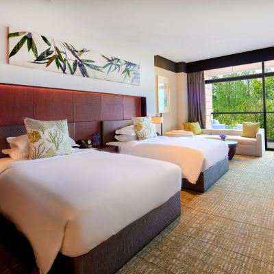 南臨閣尊享景觀雙床房 杭州千禧度假酒店優惠