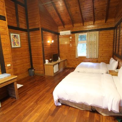 Wooden house European quadruple room