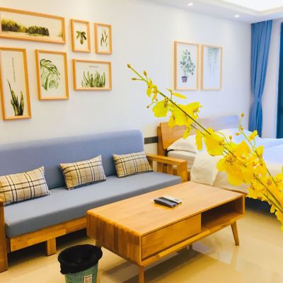 海景大床房（帶廚房） 康富美來度假公寓（陵水富力灣店）優惠