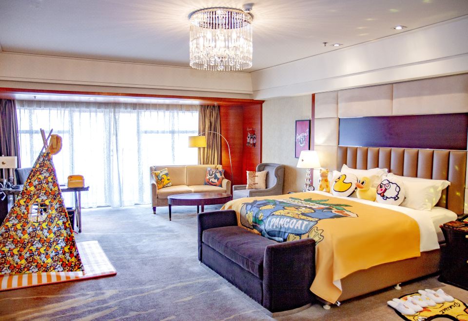 小黃鴨主題大床房