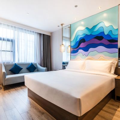 Yunran Zhongguo Deluxe Double Bed Room With Xiaodu Smart Control + Xiaoshuai Smart Projection 桔子酒店（長沙解放西路國金中心店）優惠