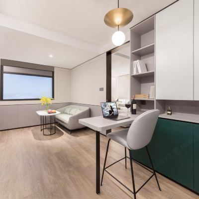 一房豪華套房（冰箱+洗烘一體機+微波爐+小廚房） 上海馨樂庭徐家匯公寓飯店優惠