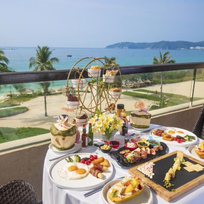 全海景大床房丨八號樓+正面觀海 金茂三亞亞龍灣希爾頓大飯店優惠