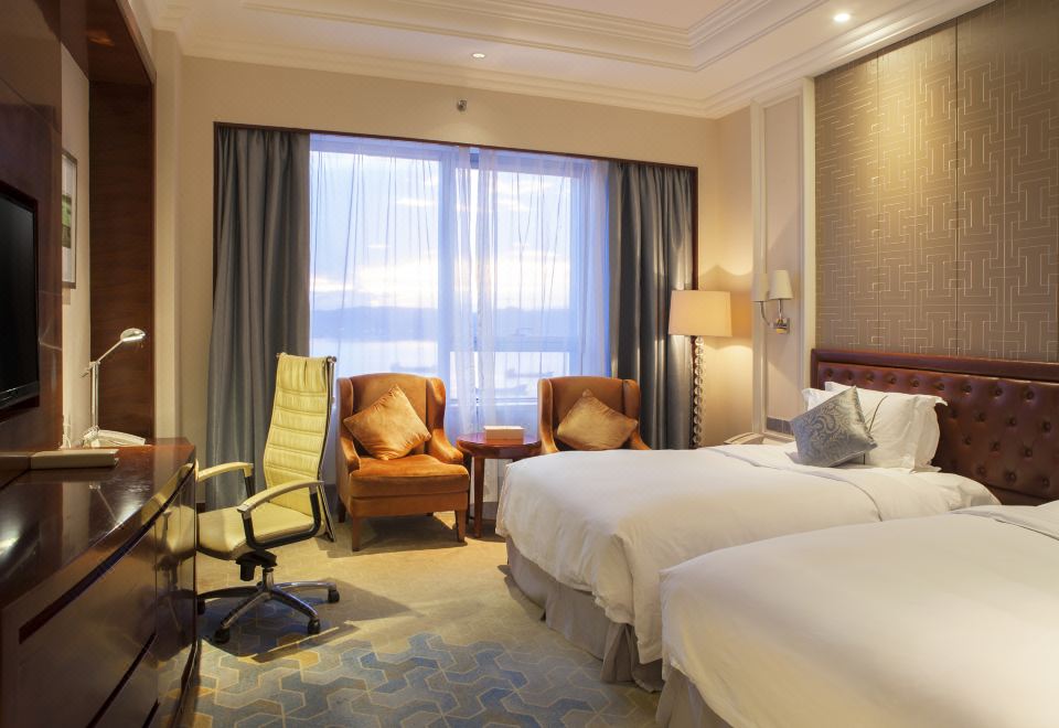 豪華海景雙床房