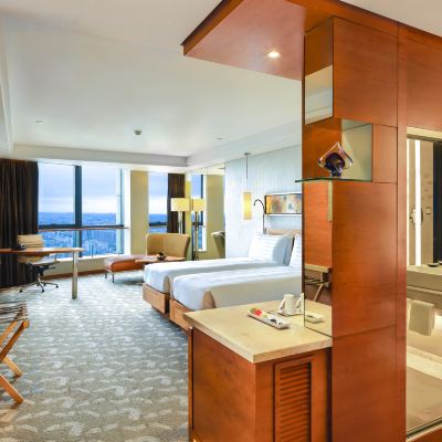 豪華雙床房 佛山恆安瑞士大飯店（嶺南新天地祖廟店）優惠