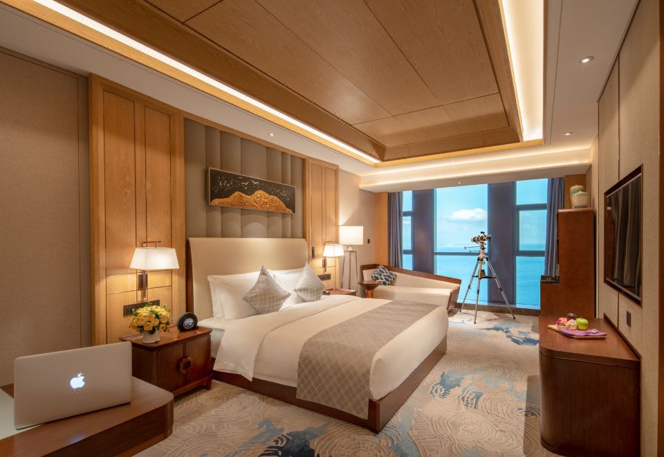 Dali International HotelYingxi Tower Deluxe Sea-View Double Bed Room