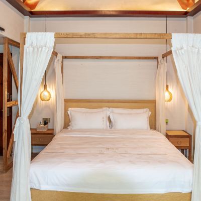 私密園景温泉房（東南亞花園式+飄窗榻榻米+獨享私湯） 河源客天下.漣岸.禧悦莊温泉美宿優惠