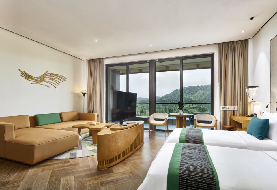 尊享豪華雙床房（茶園景觀）