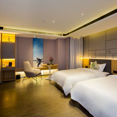 經典·何夜雙床房 何夜青年旅行飯店（西安鐘樓地鐵站店）優惠