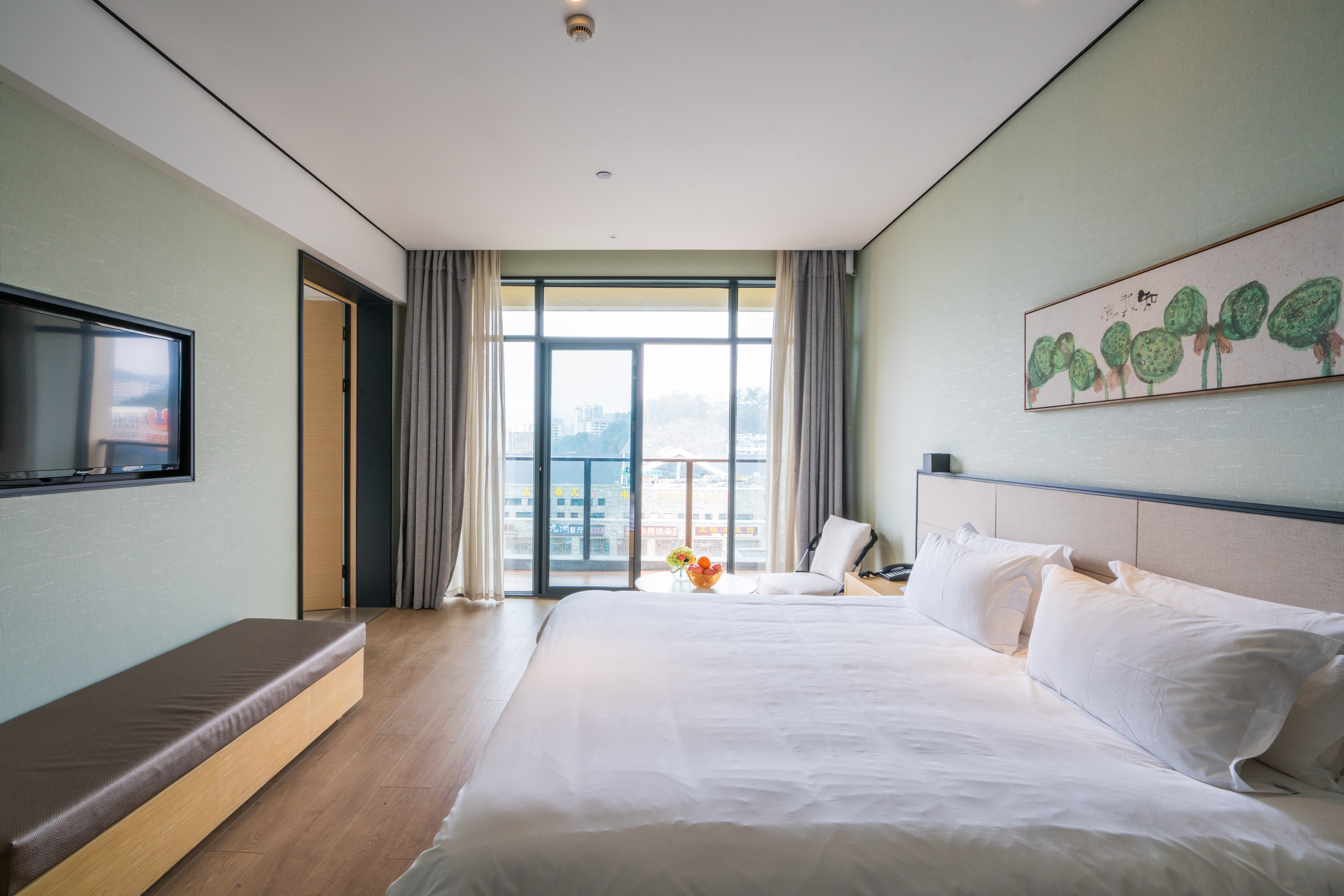 湖景亲子主题套房